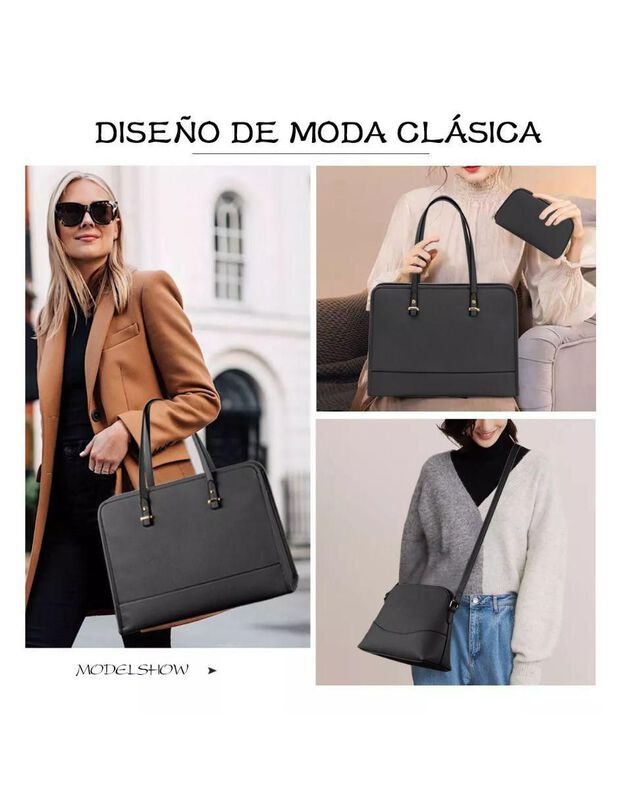 Set De Bolsas Pink Brule Para Mujer image number null