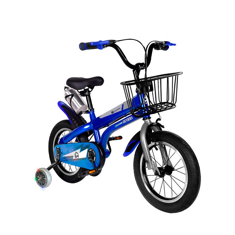 Bicicleta Infantil R16 Azul con Ruedas de Entre... image number null