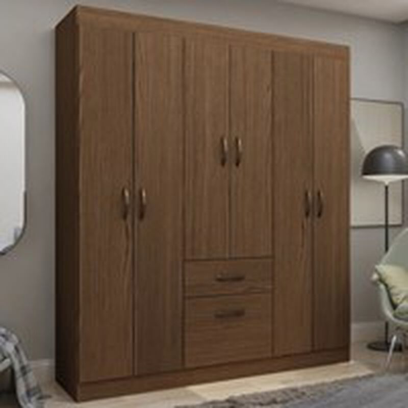 Ropero Closet 6 Puertas Y 2 Cajones Skal Living image number null