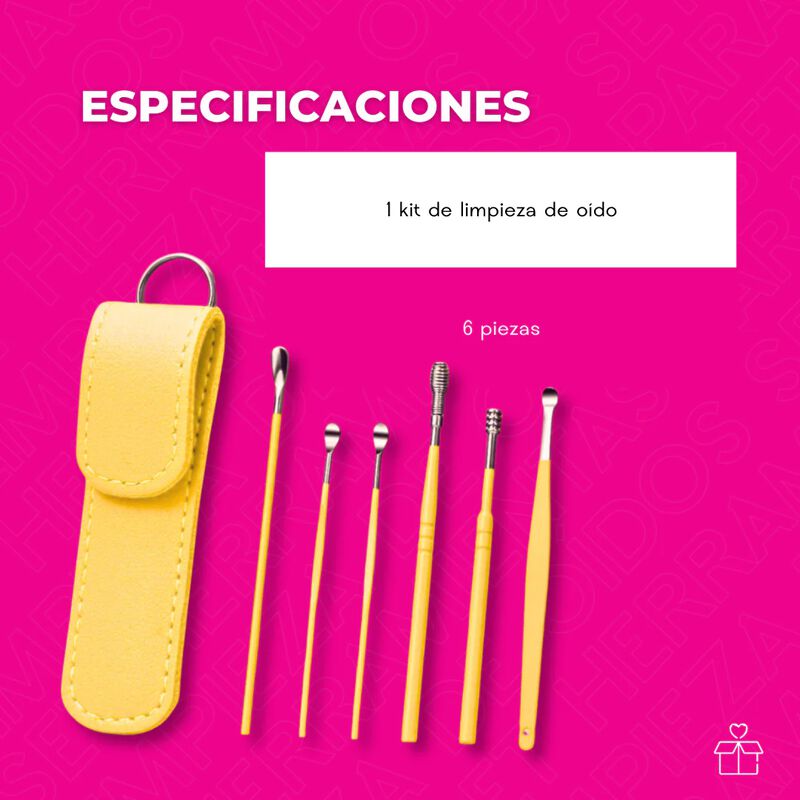 Set Herramientas Para Limpieza De O&iacute;dos image number null