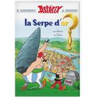Im&aacute;n decorativo portada de Ast&eacute;rix "La Serpe D'Or" 5,5 x 8 cm (franc&eacute;s)