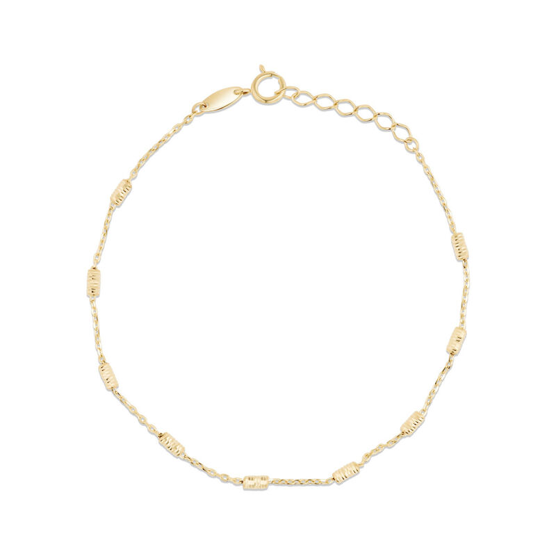 Pulsera De Oro Amarillo 14K (18.5Cm Aprox.) image number null