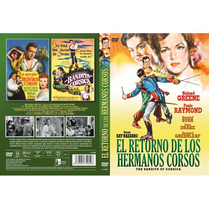 El Retorno De Los Hermanos Corsos (dvd) image number null
