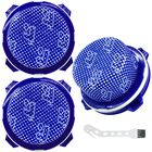 Paquete De 3 Filtros De Aspiradora Lavables Para Samsung Jet 70, 70+, 75, 75+