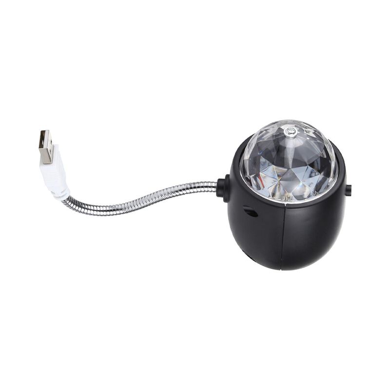 Mini Luz Disco Rotatoria Usb Alienpro 3rgb+w Po... image number null