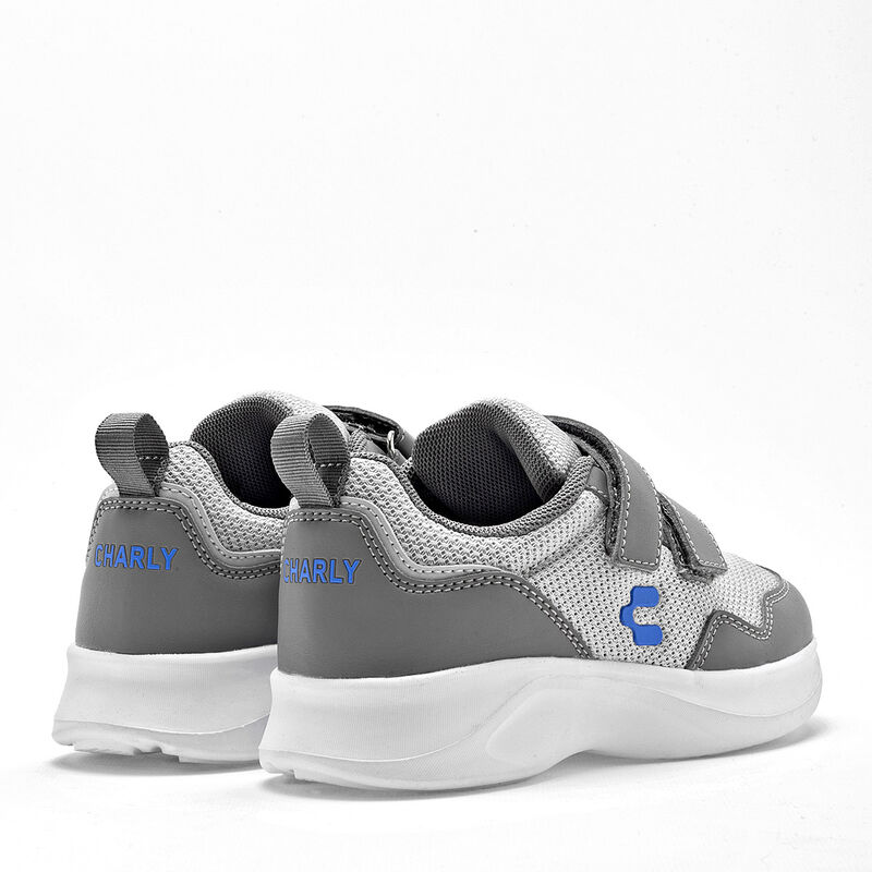 Charly Tenis deportivo para ni&ntilde;o gris, walking image number null