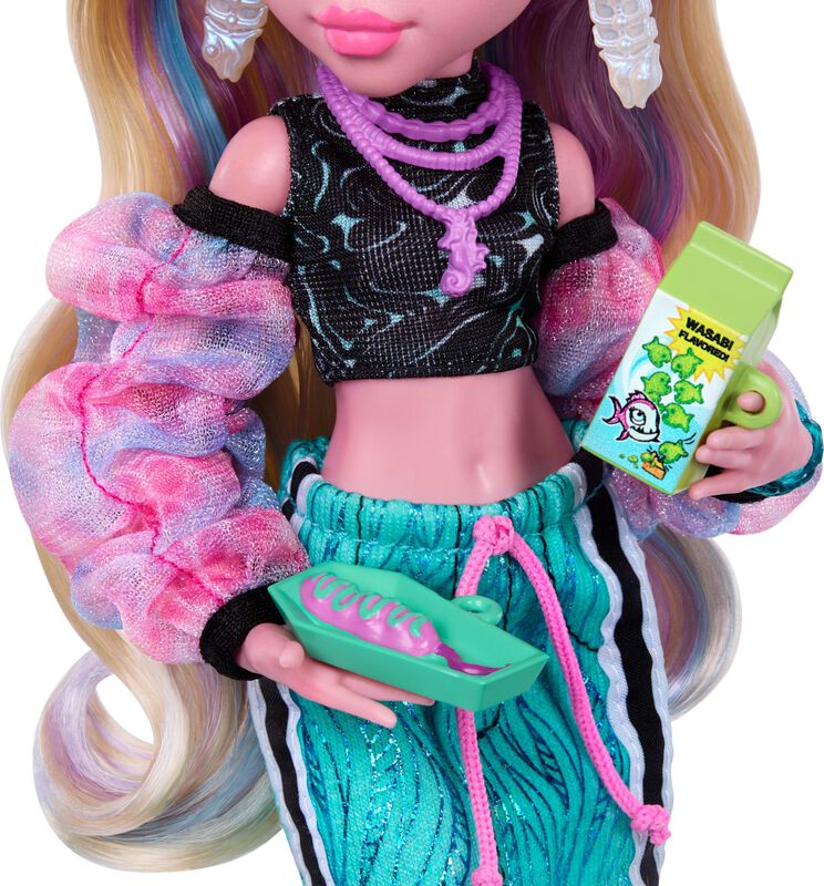 Mu&ntilde;eca Monster High Lagoona Blue Con Pez Mascot... image number null