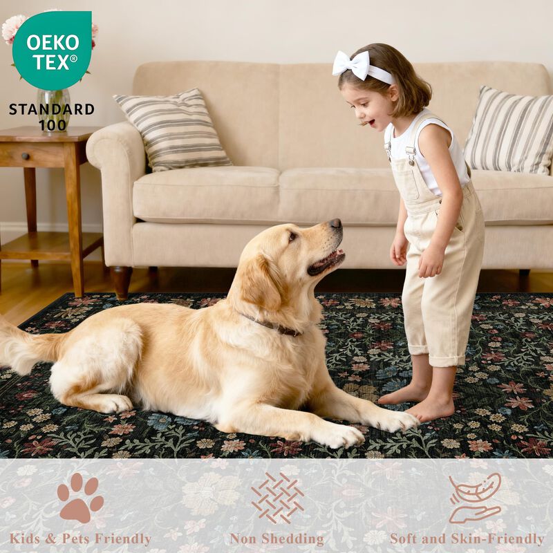 Alfombra Corredor Dukino 183 cm x 61 cm Lavable... image number null