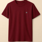 Playera de Algod&oacute;n Manga Corta Casual para Hombre Bark
