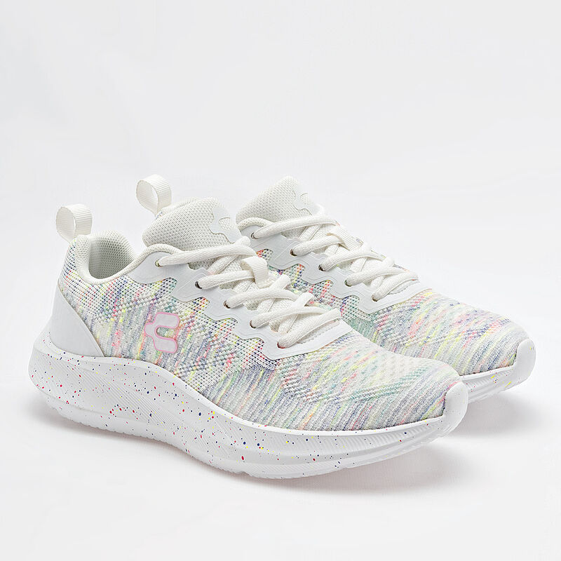 Charly Tenis Deportivo Para Mujer Blanco Multic... image number null