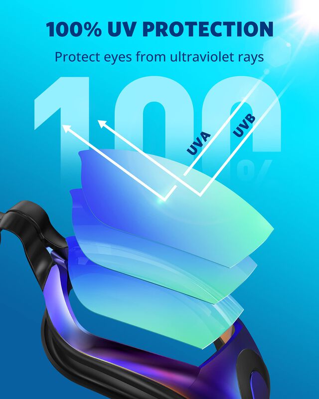 Gafas De Nataci&oacute;n Aegend Anti‑fugas Para Adulto... image number null