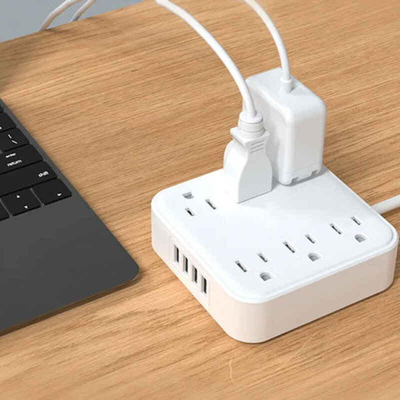 Multicontacto Fratech 6 Tomas y 4 Entradas USB ... image number null