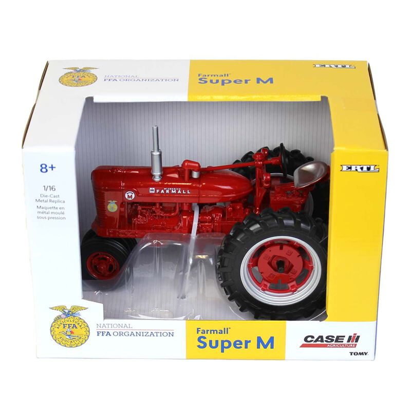 Tractor De Juguete Ertl Farmall Super M Con Log... image number null