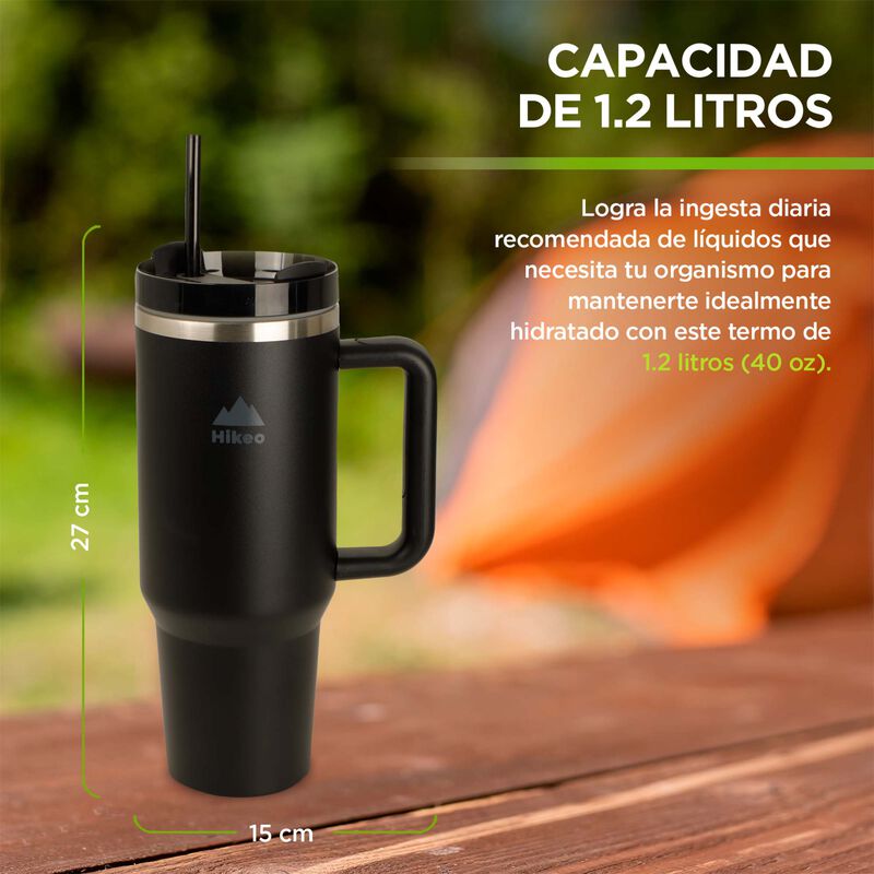Termo para Agua y Café de Acero Inoxidable HIKE... image number null