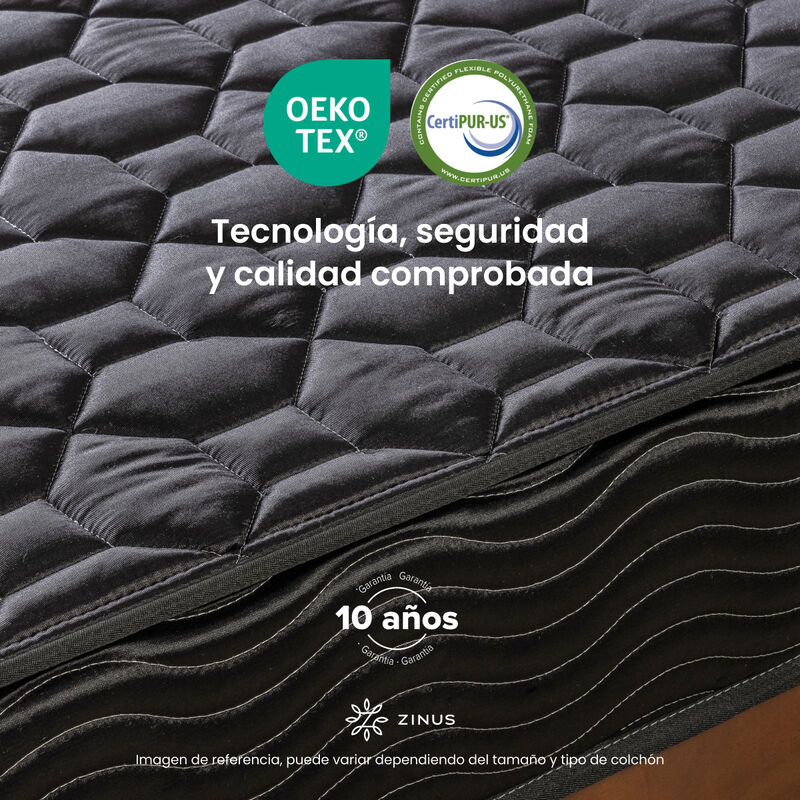 Zinus Essentials | Colch&oacute;n De Memory Foam 20 Cm... image number null