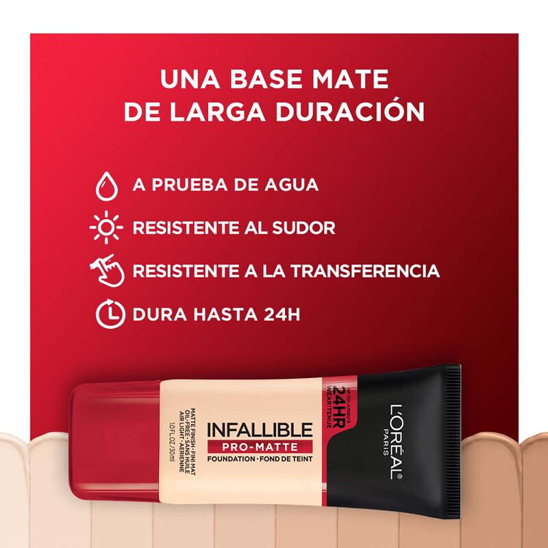 Base De Maquillaje L'oreal Paris Infallible Pro... image number null