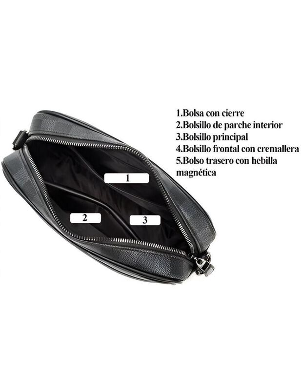 Bolsa Crossbody Pink Brule Carrydual Para Mujer image number null