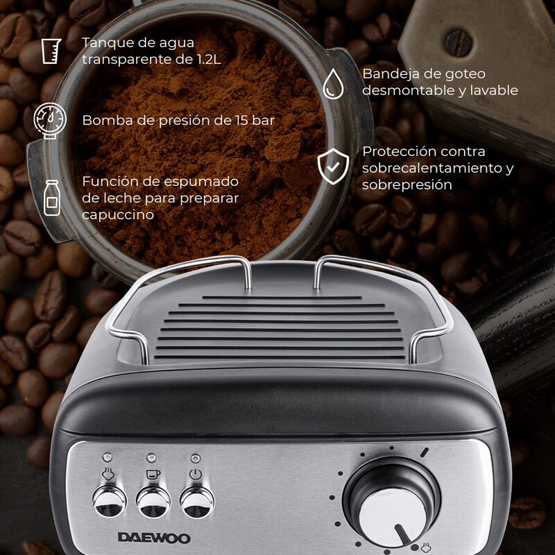 M&aacute;quina profesional de espresso Daewoo DES-1548 image number null