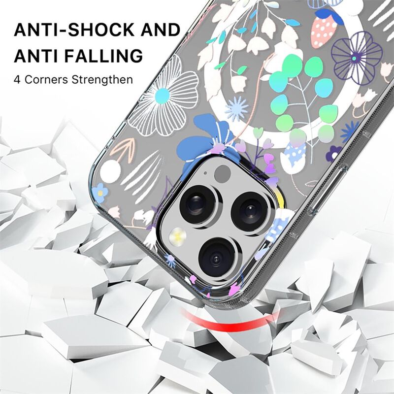 Funda Mybat Mood Mag Para Iphone 16 Pro - Flore... image number null
