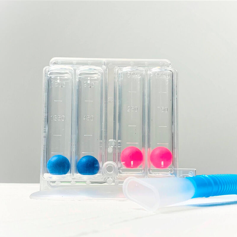 Espirometro Exhalar E Inhalar Inspirometro 4 Bo... image number null