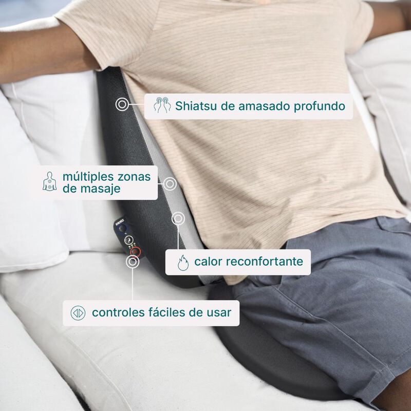 Asiento Masajeador Homedics Shiatsu con Calor p... image number null