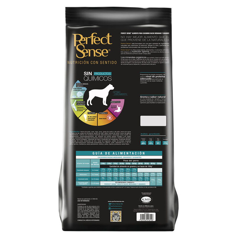 Perfect Sense Alimento para Perro Cachorro de R... image number null