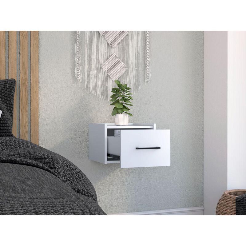 Bur&oacute; Flotante Boa, Blanco, Con Espacio Para Col... image number null