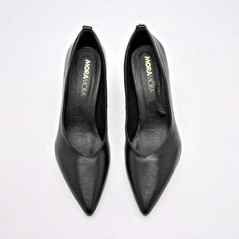 Moramora Zapatilla para mujer negro image number null