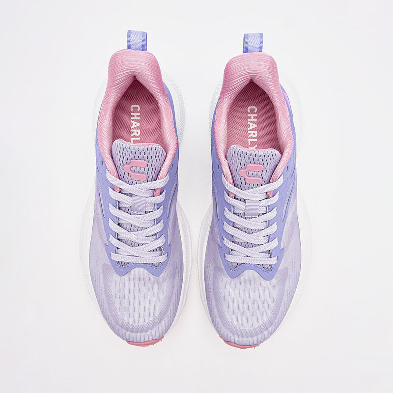 Charly tenis deportivo para mujer gris morado c... image number null