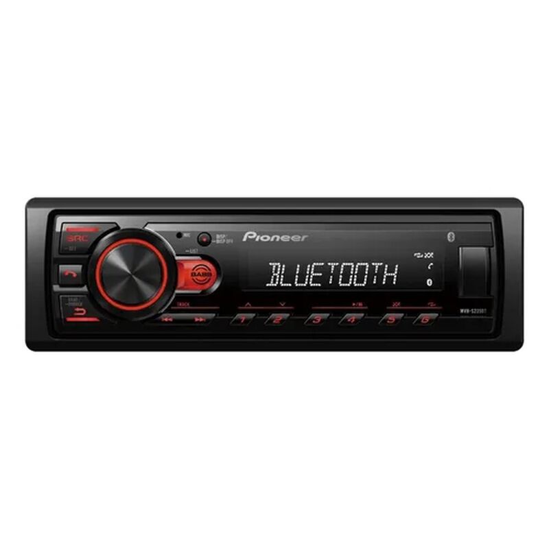 Autoestéreo Pioneer MVH-S235BT 1DIN Bluetooth 5... image number null