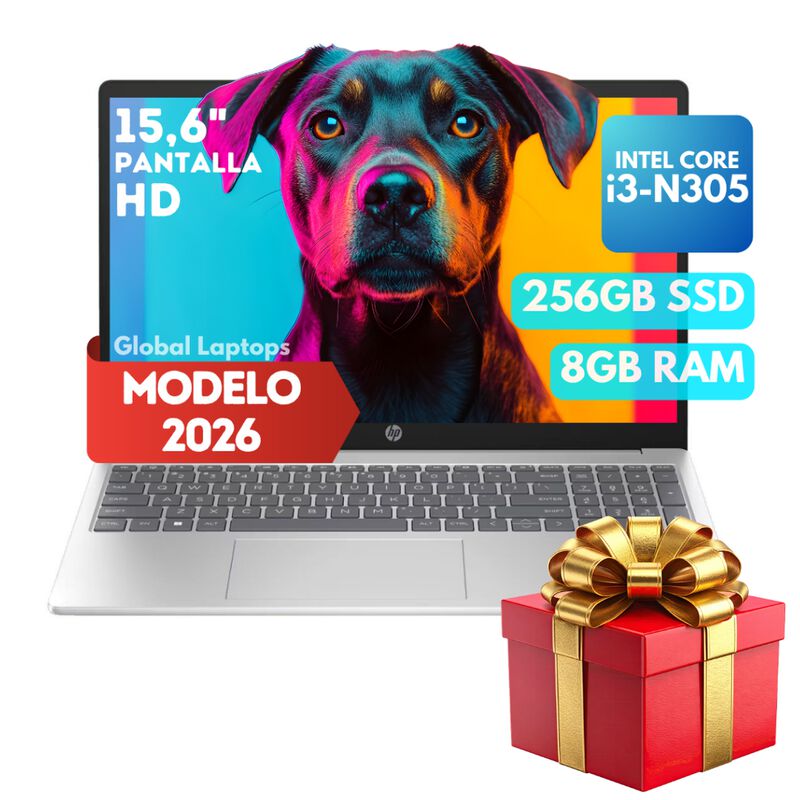 Laptop Hp Core I3 N305 8gb Ram 256gb Ssd 15,6 C... image number null