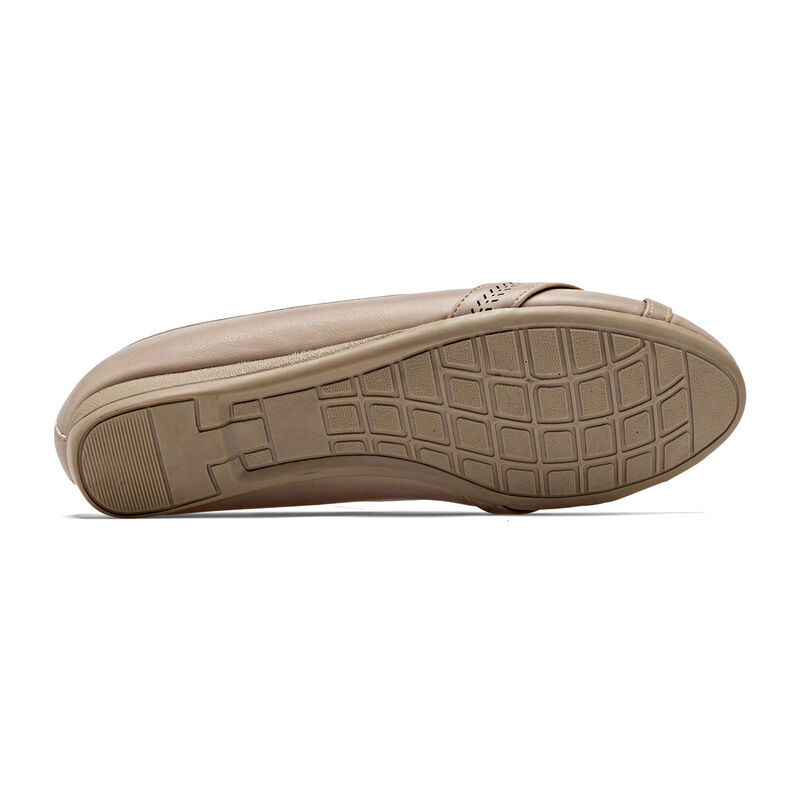 Tristanni Shoes Balerina Beige Para Mujer 14765... image number null