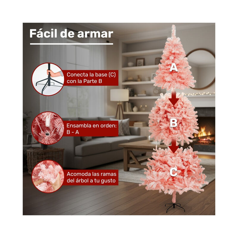 Arbol Navidad Artificial Pachon Frondoso 190 Cm... image number null