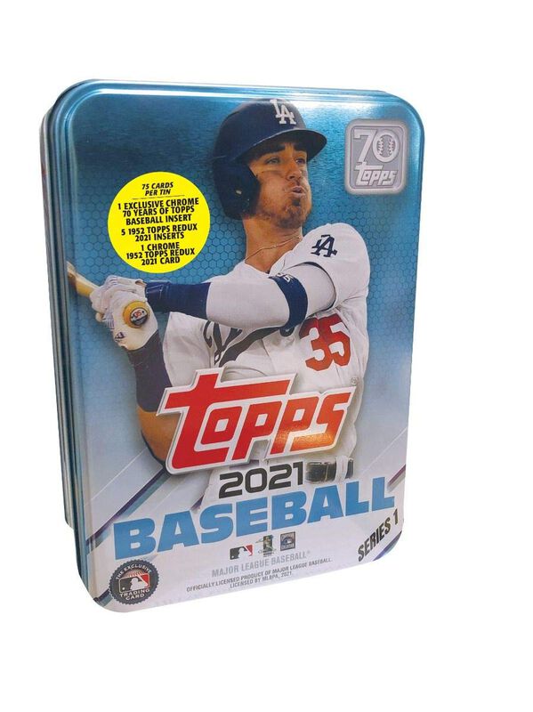 Lata De B&eacute;isbol Topps Serie 1 2021 image number null