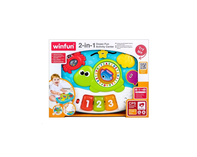 Win Fun 2 En 1 Ocean Fun Mesa De Actividades image number null