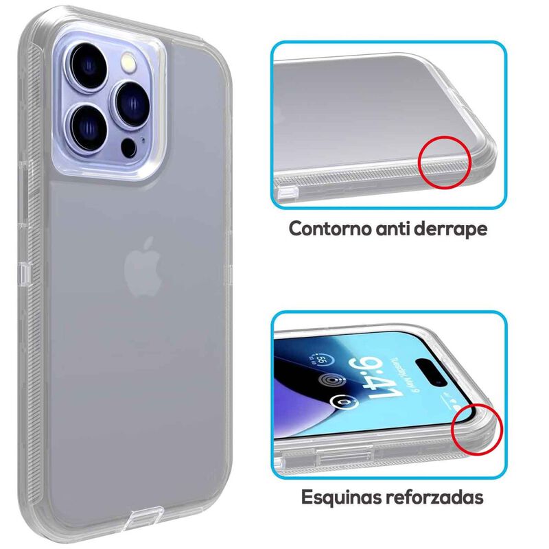 Funda Tekku Protect 360 Para Iphone 15 Pro Max ... image number null