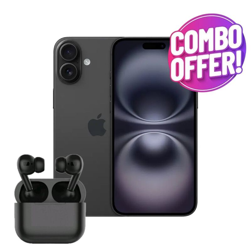 iPhone 16 Plus 256GB Negro + Aud&iacute;fonos image number null