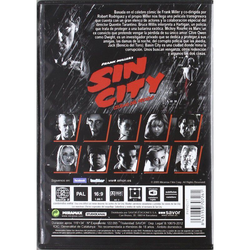 Sin City. Ciudad Del Pecado [dvd] image number null