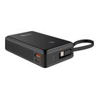 Steren Power Bank De 20,000 Mah Pd De 45 W Y Qc De 30 W, 1 Salida Usb C, 1 Salida Usb Y Cable Usb C