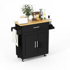 Carrito de Almacenamiento con Estante Ajustable FurnitureR