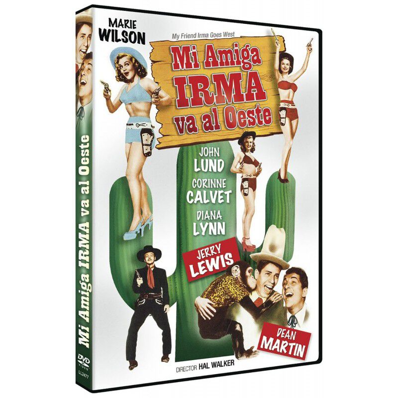 Mi Amiga Irma Va Al Oeste (dvd) image number null