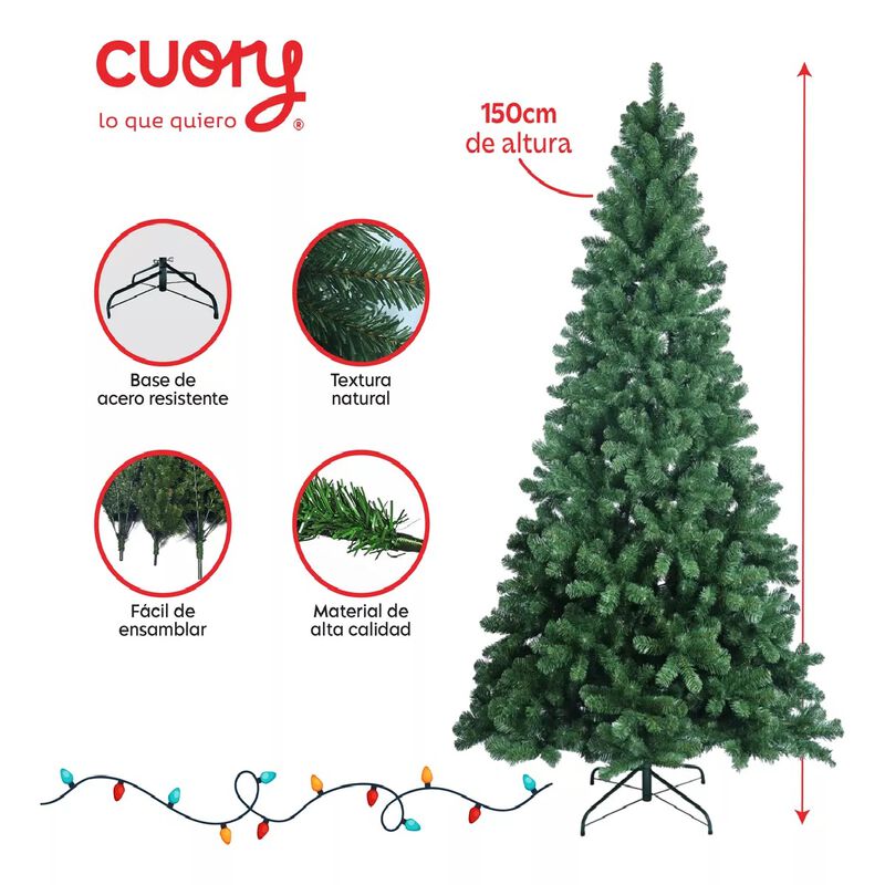 Árbol de Navidad Artificial 1.50 m image number null