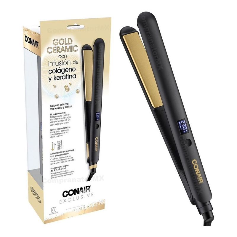 Alaciadora Digital Conair Cs952es Ceramica Cola... image number null