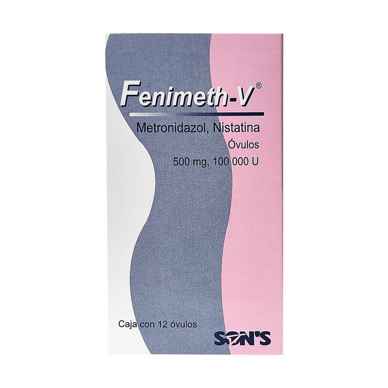Fenimeth V Ovulos Metronizadol, Nistatina 500mg... image number null