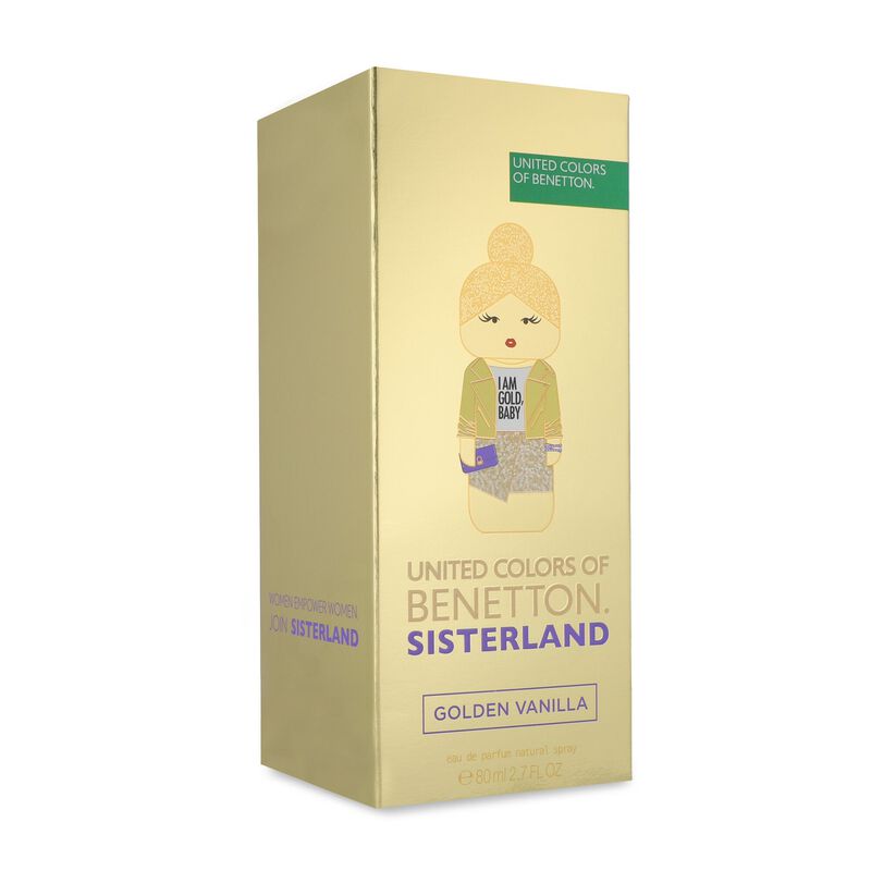 Benetton Sisterland Golden Vanilla 80Ml Edp Spr... image number null