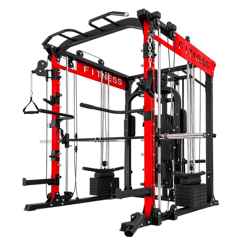 Jaula Smith Multiestaci&oacute;n 400 Kg Power Rack Cro... image number null