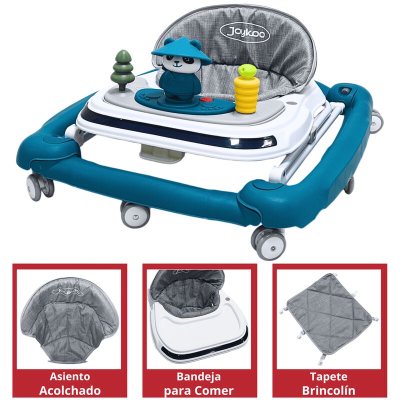 Andadera para Bebé Mecedora Panda Musical Bastó... image number null