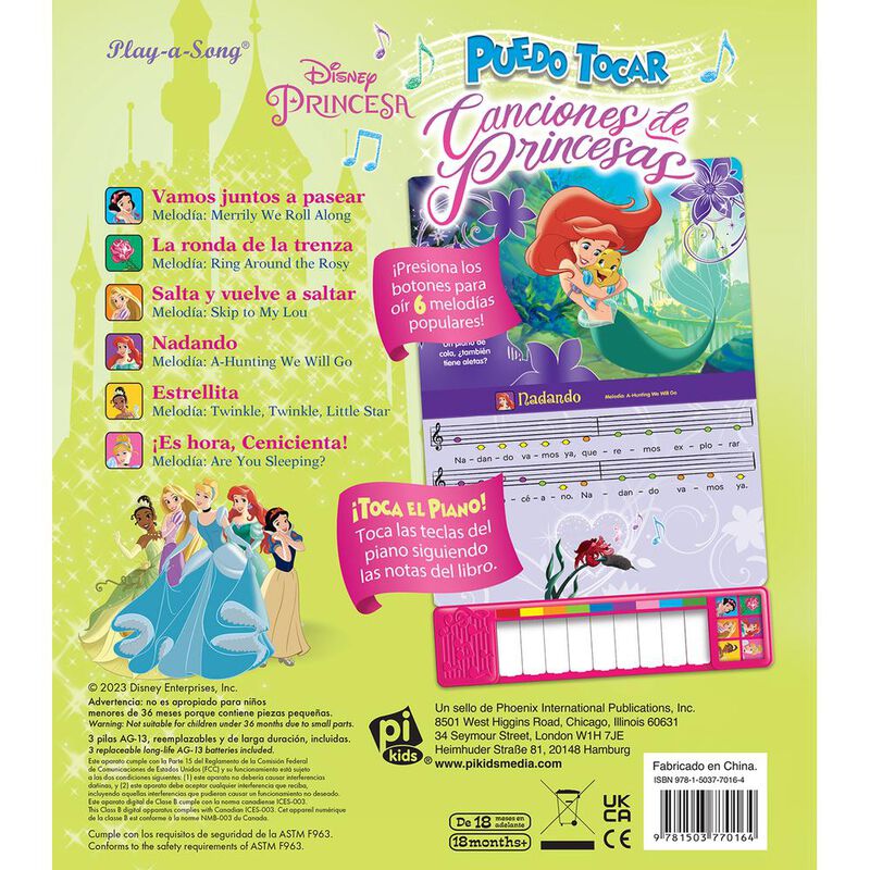 Disney Princesa: Puedo Tocar Canciones de Princ... image number null