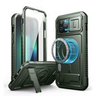 Funda Dexnor para iPhone 13 Pro Max con MagSafe y Soporte Plegable - Verde