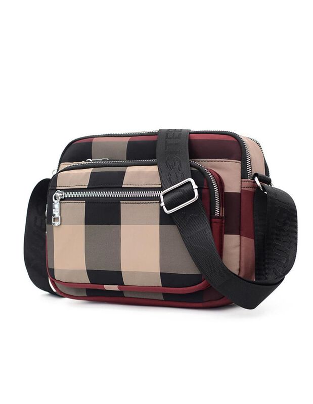 Bolsa Crossbody Pink Brule Mariconera Para Muje... image number null